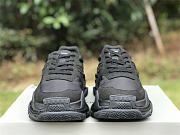 Balenciaga Triple S Nylon Sneaker Black 710157 W3CU1 1000 - 6
