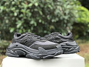 Balenciaga Triple S Nylon Sneaker Black 710157 W3CU1 1000 - 5