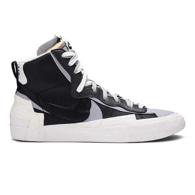 Nike Blazer Mid sacai Black Grey BV0072-002 - 1