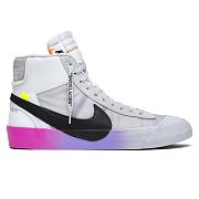 Nike Blazer Mid Off-White Wolf Grey Serena Queen AA3832-002 - 1