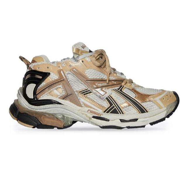 Balenciaga Runner Beige Black White 677403W3RB39891 - 1