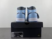 Air Jordan 1 Mid Ice Blue (GS) 555112-401 - 5