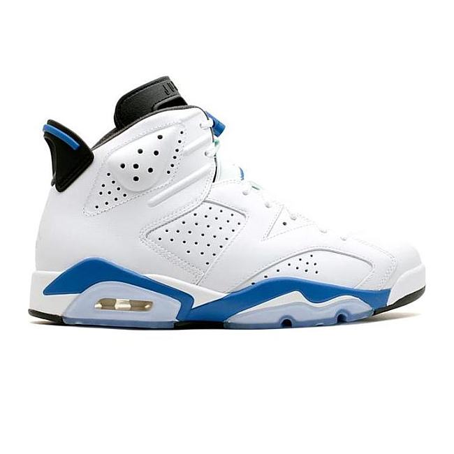 Air Jordan 6 Retro Sport Blue 384664-107 - 1