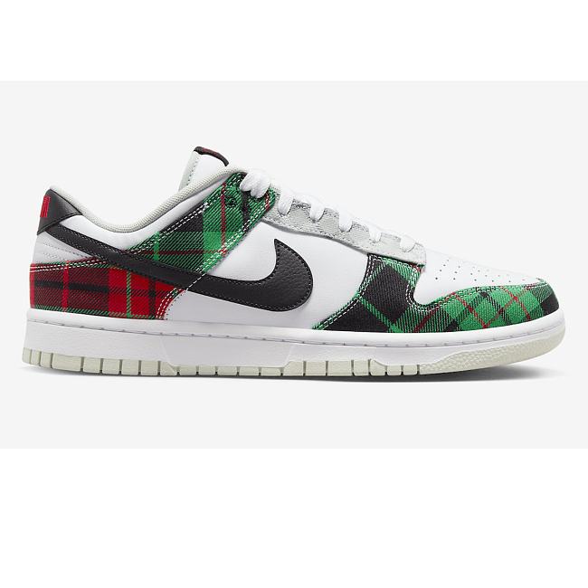 Nike Dunk Low Tartan Plaid DV0827-100 - 1