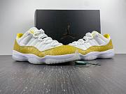 Air Jordan 11 Low WMNS “Yellow Snakeskin” AH7860-107 - 5