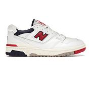 New Balance 550 Aime Leon Dore White Navy Red BB550A3 - 1