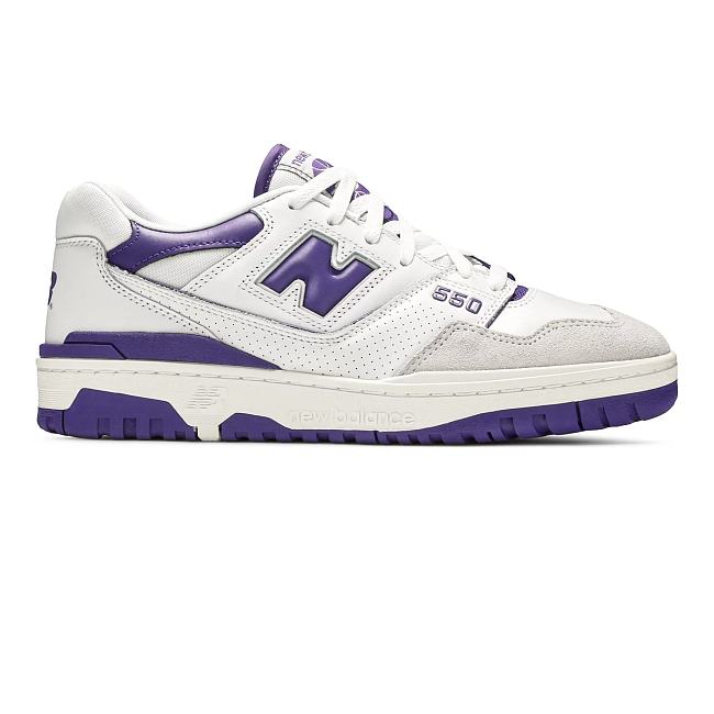 New Balance 550 White Purple BB550WR1 - 1
