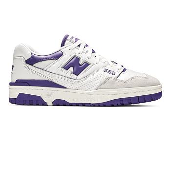 New Balance 550 White Purple BB550WR1