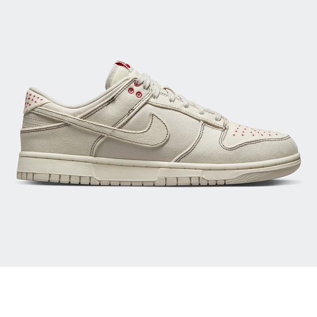 Nike Dunk Low Light Orewood Brown Sashiko Dv0834 100 Amofoot