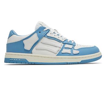 AMIRI Skel Top Low White Powder Blue