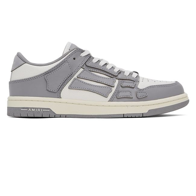 AMIRI Skel Top Low Grey White - 1