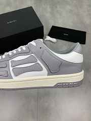 AMIRI Skel Top Low Grey White - 3