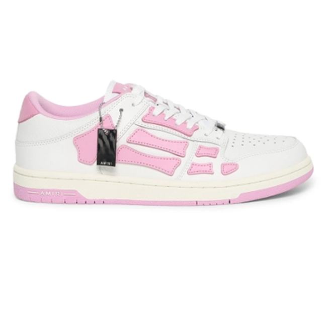 AMIRI Low Top White Pink - 1
