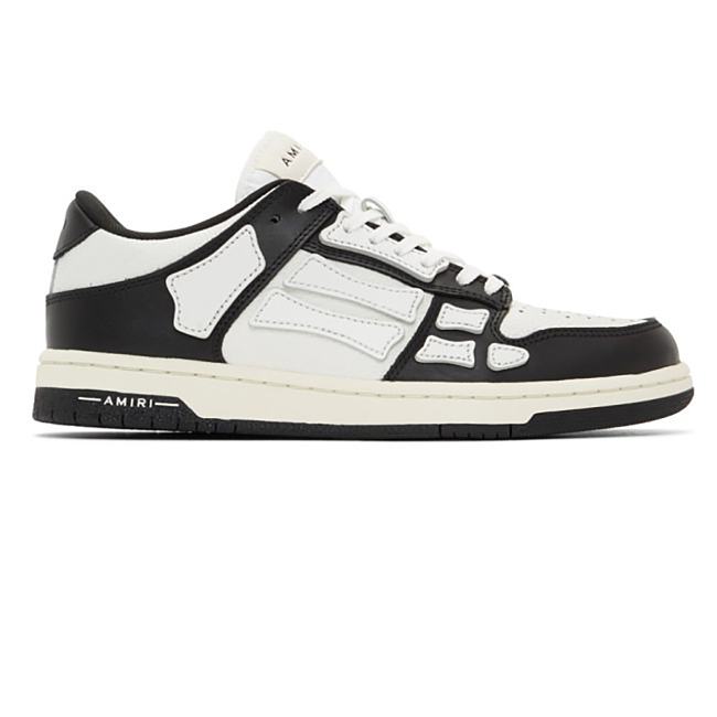 AMIRI Skel Top Low Black White PXMFS002 - 1