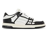 AMIRI Skel Top Low Black White PXMFS002 - 1