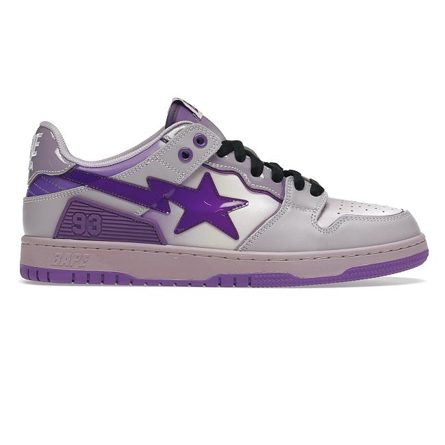 A Bathing Ape Bape SK8 Sta Purple 1130-191-003 - 1