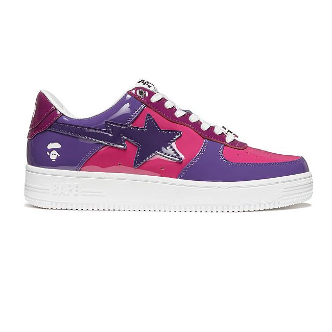 A Bathing Ape Bape Sta Low Color Camo Combo Purple 001FWH201046_PUR - 1