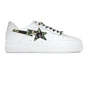 A Bathing Ape Bape Sta Low White ABC Camo Green (2021) 1H20191045-GRN - 1