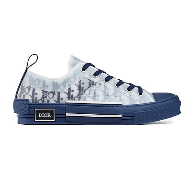 Dior B23 Low Top Blue Oblique 3SN249YNT_H565 - 1