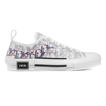Dior B23 Low Top Red Blue Oblique 3SN249YTG_H563 