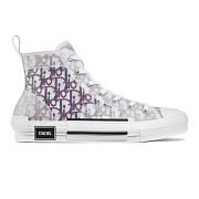 Dior B23 High Top Red Blue Oblique 3SH118YTG_H563 - 1