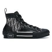 Dior B23 High Top Canvas Oblique Black 3SH118YJP_H960 - 1