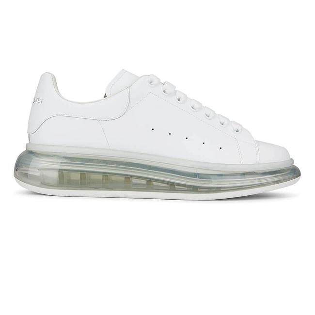 Alexander McQueen Oversized White Clear Sole 604232WHX989000 - 1