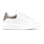 Alexander McQueen Oversized White Metallic 553770WHFBU9042 - 1