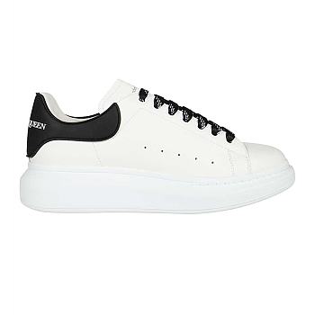 Alexander McQueen Oversized Sneaker White Black 625156WHXMT9034