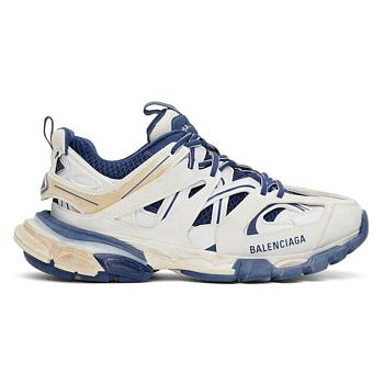 Balenciaga Track Worn Out White Blue (W) 542436W1GC49050