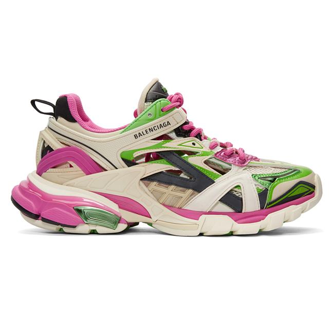 Balenciaga Track.2 Pink Green 568614 W2GN3 9199 - 1