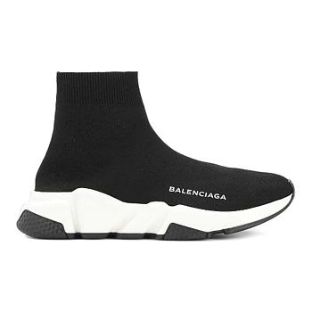Balenciaga Speed Trainer Black White 477289 W05G0 1000