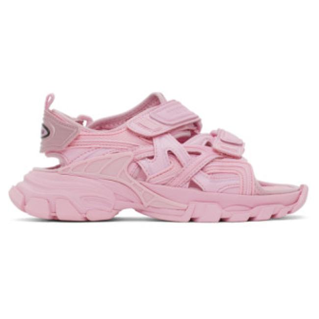 Balenciaga Track Sandal Pink - 1