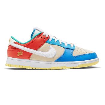 Nike Dunk Low Retro PRM Year of the Rabbit Blue Orange Cream FD4203-111