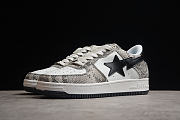 A Bathing Ape Bape Sta Snake Skin Beige - 4