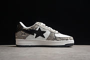 A Bathing Ape Bape Sta Snake Skin Beige - 2