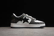 A Bathing Ape Bape Sta Snake Skin Black - 3