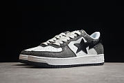 A Bathing Ape Bape Sta Snake Skin Black - 4