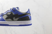 A Bathing Ape Bape SK8 Sta Blue Grey 1I80-191-010/1I80-291-010 - 2