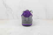 A Bathing Ape Court Sta Mist Grey Royal Purple 001FWG701032X - 2