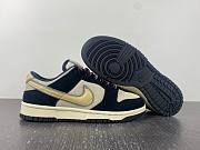 Nike Dunk Low LX Black Suede Team Gold (W) DV3054-001 - 3