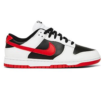 Nike Dunk Low Retro White Black University Red FD9762-061