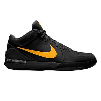 Nike Kobe 4 Protro Black University Gold FQ3544-001