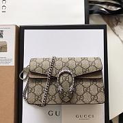 Gucci Dionysus Beige and ebony GG Supreme canvas 731782 96IWN 8747 - 16.5cm - 1