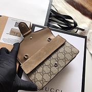 Gucci Dionysus Beige and ebony GG Supreme canvas 731782 96IWN 8747 - 16.5cm - 2