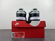 Nike Dunk Low Grey Black Orange Mini Swoosh FN7808-001 - 5