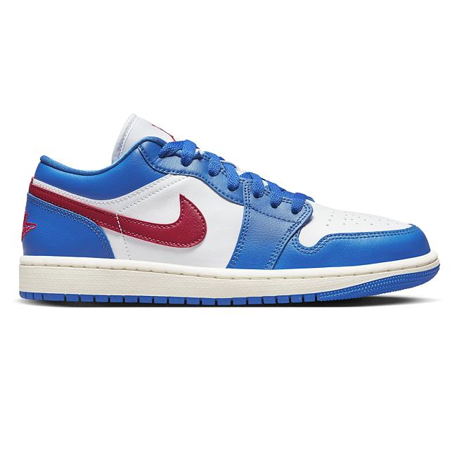 Air Jordan 1 Low Sport Blue Gym Red DC0774-416 - 1