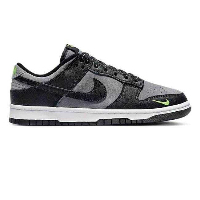 Nike Dunk Low Black Grey Green Strike FQ2205-001 - 1