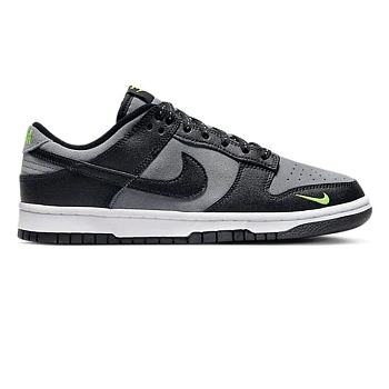 Nike Dunk Low Black Grey Green Strike FQ2205-001