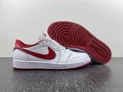 Air Jordan 1 Retro Low White Varsity Red 705329-101 - 4
